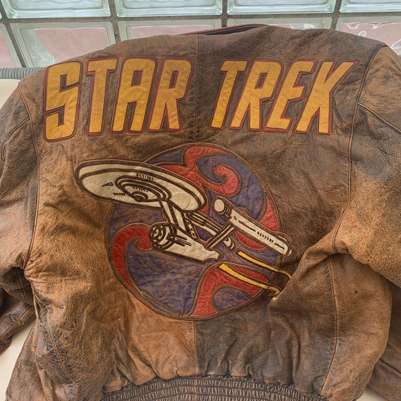 JEFF HAMILTON STAR TREK LEATHER JAKET - Picture 4 of 5